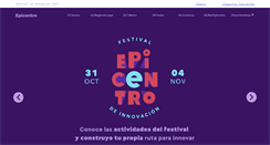Desktop Screenshot of epicentrofestival.com